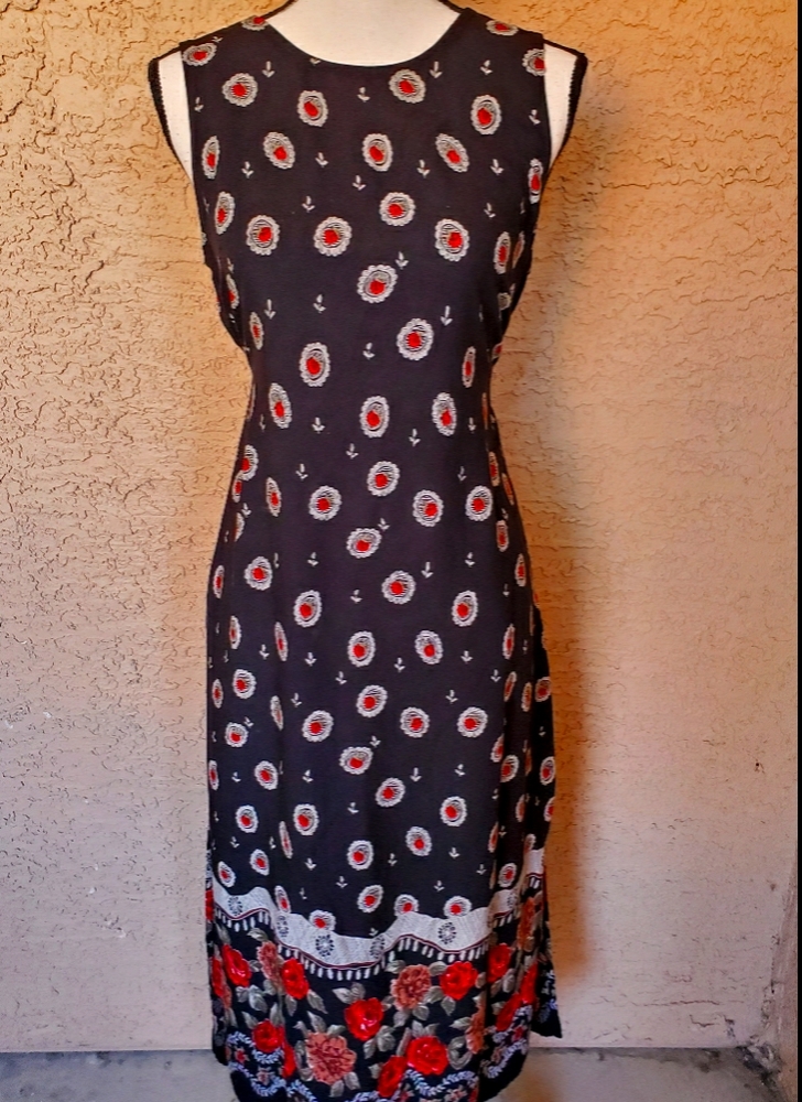 Maxi Dress size 8 black
